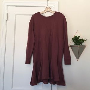 Free People Sweatshirt Dress